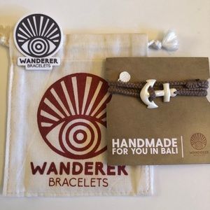 Wanderer Bracelets Anchor Wrap Rosy Brown